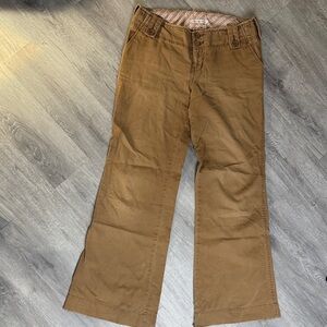 Vintage Abercrombie & Fitch Striped Lining Pants